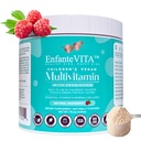 Tutto in un bambino vitamine, fornitura di 90 giorni, polvere multivitamina con probiotici, supporto immunitario, salute del fegato, D3, senza zucchero, non OGM, aroma naturale, medico formulato, nutrizione quotidiana
