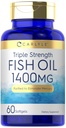 Carlyle Triple Strength Omega 3 Fish Oil | 1400mg | 60 Softgels | Non OGM, Gluten Free Supplement