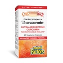 Fattori naturali, CurcuminRich Double Strength Theracurmin, 60 mg, Just 1 Capsule Daily, Formulato per l'assorbimento superiore, 60 Count (Pack of 1)