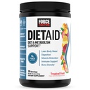 Polvere, Metabolismo Booster & Diet Support Supplemento per la massa corporea magra con 15x Cromo più assorbente, rinfrescante & Delicious, frutta tropicale, 30 Serve