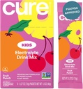 Idratazione Cure - Kids Electrolyte Drink Mix | Pediatrician formulato vegetale Riidratazione | Non Aggiunto Zucchero, FSA-HSA, Non OGM, Gluten-Free, No Artificial Flavors | Box of 6 Packets - Fruit Punch