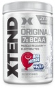 Scivation Xtend XTEND originale BCAA polvere Airheads Candy Flavor, 7g BCAA e 2.5g L-Glutamina, Sugar Free Post Workout Muscle Recovery Drink con aminoacidi per uomini e donne, 30 Serve