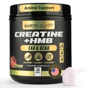 Integratori HMB di creatina per gli uomini e le donne w/aminoacidi essenziali | Miscela di polvere di EAA & BCAA | Polvere monoidrato di creatina e HMB | EAAS & BCAAS | Made in USA & 3rd Party Tested