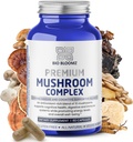 Premium Mushroom Complex Capsules - Lion's Mane Supplement Wellness Formula con Tail Turchia, Shiitake, Cordyceps, Reishi, Chaga, Maitake - Immune Support Mushrooms Integratori di erbe - 60