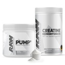 RAW Nutrition Creatina monoidrato e polvere pre-allenamento non aromatizzata