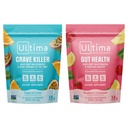 Ultima Replenisher Electrolyte Powder Drink Mix Bundle – Sugar Free – Crave Killer e Gut Health, 14 Stickpacks – 6 elettroliti e minerali – Keto Friendly, Vegan, Non OGM