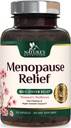 Menopause Supplementi per le donne - Menopause Relief Support Probiotics with Black Cohosh, Integratori di supporto naturale per Mild Hot Flashes & Night Sweats & PH Balance Support Supplement - 120 Capsule