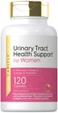 Carlyle Urinary Tract Health for Women | 120 capsule | Rilievo per le donne | con D-Mannose, Cranberry Complex & Probiotics | Non OGM, Gluten Free