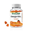 Greenfield Nutritions Halal Omega 3 Chewable Gummies con DHA per adulti - 60 Gummy Halal Vitamins, Supporta cervello, cuore e sistema immunitario - Vegan, Non-GMO Gluten-Free Gelatin-Free Vitamina Halal