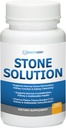 Soluzione di pietra Capsules- Natural Dissolver, Supporto di Pietra di Rene & Cleanser, 60 Serve + Bio Fiber, Riparazione Detox e Riparazione del rene - Supporto rene e supplemento di rene, 2.5LBS