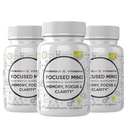 Mente focalizzata – Supplemento giornaliero del cervello per la memoria e il supporto alla messa a fuoco | Nootropic per la concentrazione, la precisione mentale e l'energia cerebrale | Supplemento cognitivo per il lavoro, la scuola o le richieste quotidiane