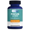 Luce di fuoco per gli occhi con Meso-Zeaxanthin, supplemento di vitamina di occhio, 60 conteggio, alimentazione di 60 giorni, supporto di visione quotidiana per schermi digitali, luci luminose, luce del sole, Vegan e senza zucchero, Made in USA