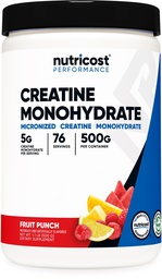 Polvere monoidrata di creatina di Nutricost (Punto di prua, 500 Gram)