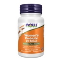 NOW Integratori alimentari, Probiotico femminile, 20 miliardi, appositamente formulato utilizzando Tre Strains Probiotici clinicamente testati, 50 capsule di Veg
