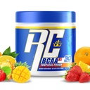 Polvere BCAA XS di Ronnie Coleman con EAA, aminoacidi a catena ramificata post allenamento muscolare, bevanda di idratazione senza zucchero per le donne e gli uomini, punzone tropicale, 30 Serve
