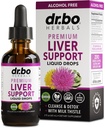 Detox & Riparazione Organico - Natural Liver Support Supplemento Gocce Liquide, Latte Thistle Dandelion, Chanca Piedra Extract, Artichoke - Gallbladder Health Formula Supplements Liquid Drops 2oz