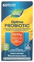 Probiotico Optima per adulti, 60 miliardi di culture dal vivo, 15 Strains, Gut Comfort*, Supporta l'equilibrio digestivo e la salute immunitaria*, Tenere refrigerato, 30 capsule (Packaging May Vary)