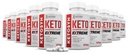 (10 Pack) Ketosyn Keto ACV Extreme Pills 1675 MG Keto Support Blend Capsule alternativa a Keto ACV Gummies formulato con Aceto di Mela Aceto Extra Vergine Olio di Oliva Polvere Green Tea 600 Capsule