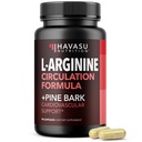 L-Arginina 1800mg e Pine Bark Extract 100mg - Nitric Oxide Supplemento per gli uomini - Performance Supplement per la salute degli uomini - 90 Count - Endurance, Recovery Support - Vegan, Non OGM Capsule