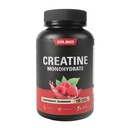 DR.BIO Creatina Monoidrato Gummies per l'energia e il supporto muscolare, Pre-Workout complesso Creatina per le donne e gli uomini con 5000mg Creatina, L-Taurine, B12, Mg e K, Vegan, Red Raspberry, 110 Conte