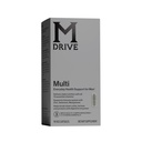 Mdrive Multivitamin per gli uomini, Multivitaminico giornaliero - Supporto per la salute immunitaria da zinco, selenio, manganese e vitamina D, enzimi per il supporto digestivo, CoQ10 per l'energia e la vitamina K2, 90 capsule