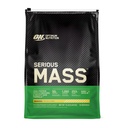 Optimum Nutrition Serious Mass, Peso Gainer Protein Powder, Mass Gainer, Vitamina C e Zinc per Supporto Immune, Creatina, Banana, 12 Pound (Packaging May Vary)