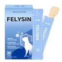 Medico da FELYSIN L-Lysine per gatti Lickable Immune Support Supplemento Allergy Relief, Sneezing, Runny Nose, Freddo, Watery Eyes Respiratory Health con Beta-Glucan & Taurine – 30 singolarmente confezionato