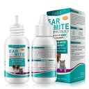 Trattamento del mito dell'orecchio per cani, trattamento dell'infezione dell'orecchio del cane, trattamento del mito dell'orecchio per l'infezione del lievito del cane, l'alleviazione che subisce gli acari dell'orecchio & prurito e gli odori Stinky Stuff for Dogs Ears