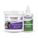 Pet KING BRANDS ZYMOX Auricolare enzimatica e idrocortisone soluzione otica Free per cani e gatti - Bundle prodotto - per sporco, cera, cesoie e per le infezioni da soothe, 100 Conte Wipes & 4oz Bottiglia