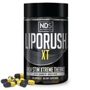 LIPORUSH NDS Nutrizione XT - Termogenico Super Concentrato con L-Carnitina & Teacrine per Triturazione Grasso - Supporta Massima Energia, Concentrazione, Calorie Burning, Diuretic, Controllo Appetite (60 capsule)