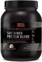GNC AMP Sustained Protein Blend - Chocolate Milkshake (28 Serve)