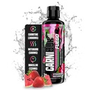 Carniburn Liquid L Carnitine 3000mg – Bruciatore grasso liquido termogenico per gli uomini e le donne con MitoBurn, InnoSlim, GBBGO - Booster Metabolismo Stimolant Free - Anguria di fragola 31 SV
