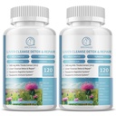 (2 Pack) Integratore di cardo al latte capsule, formula di salute del fegato, con radice di dadelion, 10:1 estratto, per il supporto di pulizia del fegato, sistema digestivo e immunitario, 240 conte
