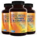 BioEmblem B Complex Vitamine | Formula B-Vitamina completa con forme etilate attive | Supporta energia, Clarity Mentale & Salute Immune | Non OGM, Vegan, Soy-Free, Gluten-Free |270 Capsule