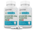 Laboratori giustificati (2 Pack) Miglior respiro Max 40 miliardi di CFU Probiotico supporto orale 120 capsule