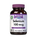 Bluebonnet Selenium 100mcg Capsule (L-selenometionina) - Potente supporto antiossidante - Integratore di selenio complesso di aminoacidi per le donne e gli uomini - Vegan, Non OGM, Gluten-Free - 90 capsule vegetali