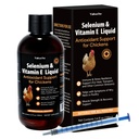 E+S Poultry Vitality Formula | Selenium for Chickens and All Poultry | Liquido per il bilanciamento dell'energia e la mobilità | Miscela di alimentazione Additivo per la crescita sana