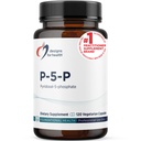 Progetti per salute P-5-P - 50mg Vitamina B6 (P5P Pyridoxal-5-Phosphate) Supplemento - Non-GMO, Vegan B-6 (120 capsule)