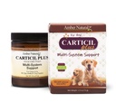 Amber NaturalZ Carticil Plus Integratore a base di erbe per cani | Supporto multi-sistema per Joint, Digestive e Immune Health | Aiuti naturali per il benessere generale e la vitalità | Alimentatore medio di cani da 60 giorni