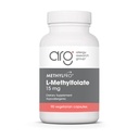 MethylPro L-Methylfolate 15 mg - Biodisponibile Folate Supplemento per la salute del cervello e il supporto neurotrasmettitore - Vegetariano e soluzioni anallergiche - 90