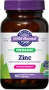 Lo zinco Wild Harvest dell'Oregon – Certificato USDA Organic, capsule vegane per il supporto immunitario con erbe microbiome-Supporting – Non-GMO, 60 Conte