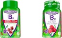 Vitamina B12 Gummy Vitamine per il supporto Metabolismo Energetico, Ciliegia e Lampone Aromaed, America Numero 1 Marca, 90 e 60 Conte