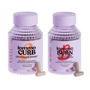 Lemme Curb and Burn - Metabolismo, Cravings Support & Weight Management with Clinically Studied Chromium Picolinate, Gynostemma, Cinnamon, Green Tea, Vitamina B6 & B12 - Gluten-Free, 60 Count Ea