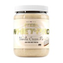 Integratori d'acciaio Whey-Pro | Polvere di proteine del siero puro al 100% per gli uomini e le donne | Crema di Vanilla Pie | Muscle Gain & Lean Muscle Recovery | Gluten Free | 1.65 lbs | BCAA 5g | Non-GMO | 25 Serve