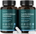 Potente Lumbrokinase Supplemento (120 Servings) 40mg/Serving (Max Activity - 800,000 Units) - Lumbrokinase Enzymes Capsules for Energy Support, Digestion, Cognition & Gut Health - Simile a Nattokinase