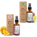 Organico Vegan Vitamina B12 Supplemento Liquido Mist per assorbimento rapido 5000mcg Methylcobalamin e ZINC Boost Mist 40mg (Extra Strength) - Zucchero Libero con VIT C e Estratto di Mirtillo - Non OGM