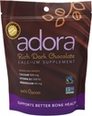 Adora - Calcium Supplemento Cioccolato Oscuro, 30 ct (Pacchetto di 6)