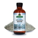 Liquido d'Argento Colloidale 10 PPM 50 MCG ad alta potenza Supplemento di supporto Immune Liquido Salve, 4 fl. oz