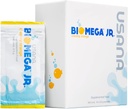 USANA BiOmega Jr. Fish Oil Supplement con Omega 3 acidi grassi per bambini 4+ - 14 pacchetti
