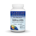 Gli erbe Planetari Ashwagandha Spettro completo 570 mg, Tonificante ringiovanente, 120 compresse